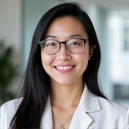 Portrait of Dr. Emily Chen, Psychiatrist