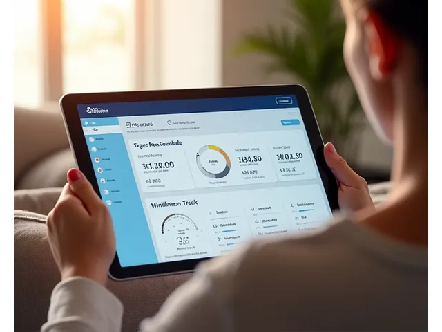 Interactive preview of a personalized wellness dashboard showing custom recommendations for fitness, nutrition, and mindfulness for a 45-year-old individual, dynamically updating based on user input.
