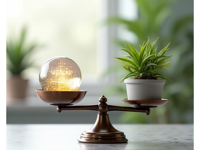 A visual representation of carefully balanced scales, symbolizing the delicate balance between service provision and user responsibility in health guidance.